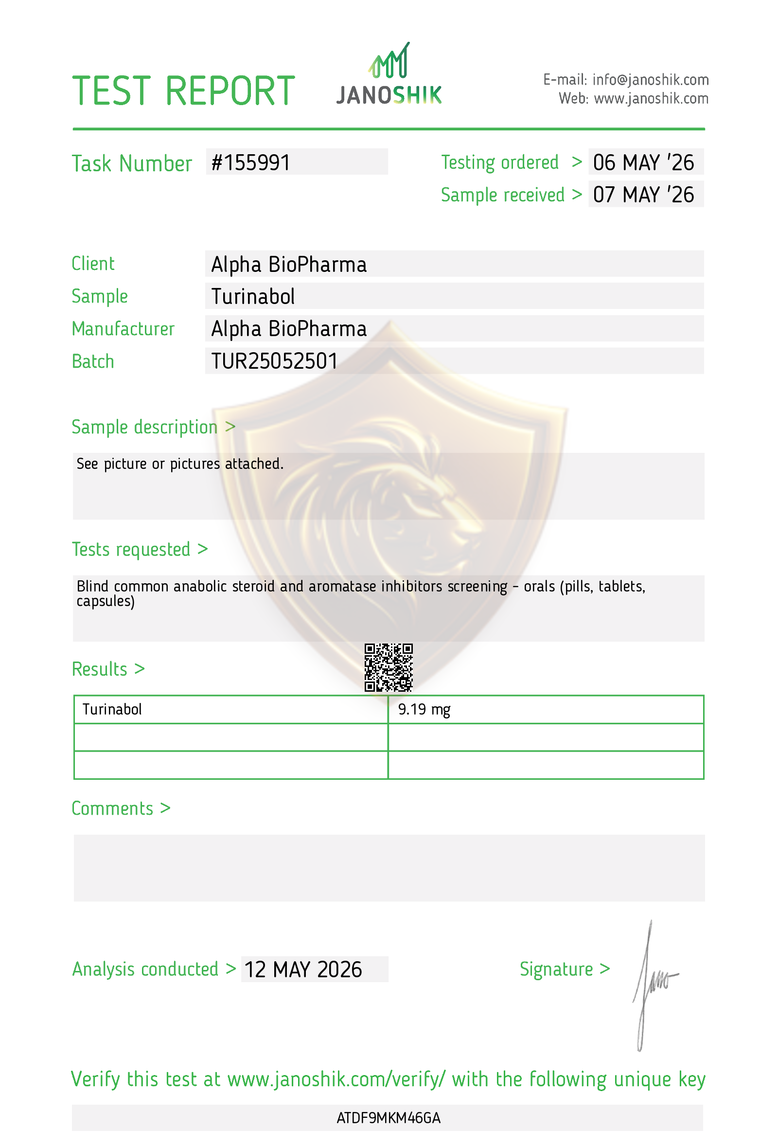 Lab Result