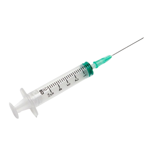 Injectiespuit en naald - 10 stuks
