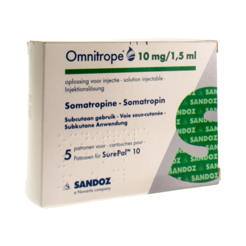 Omnitrope 10 mg:1.5 ml
