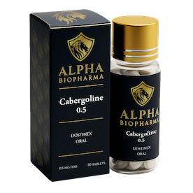 Cabergoline rechter vooraanzicht