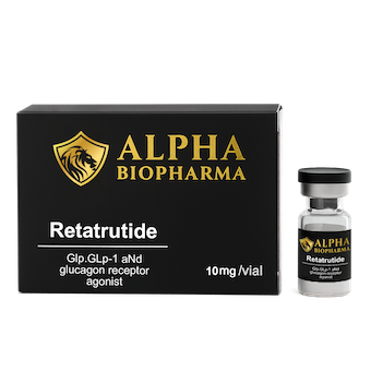 Retatrutide 10 mg van Alpha BioPharma voorkant