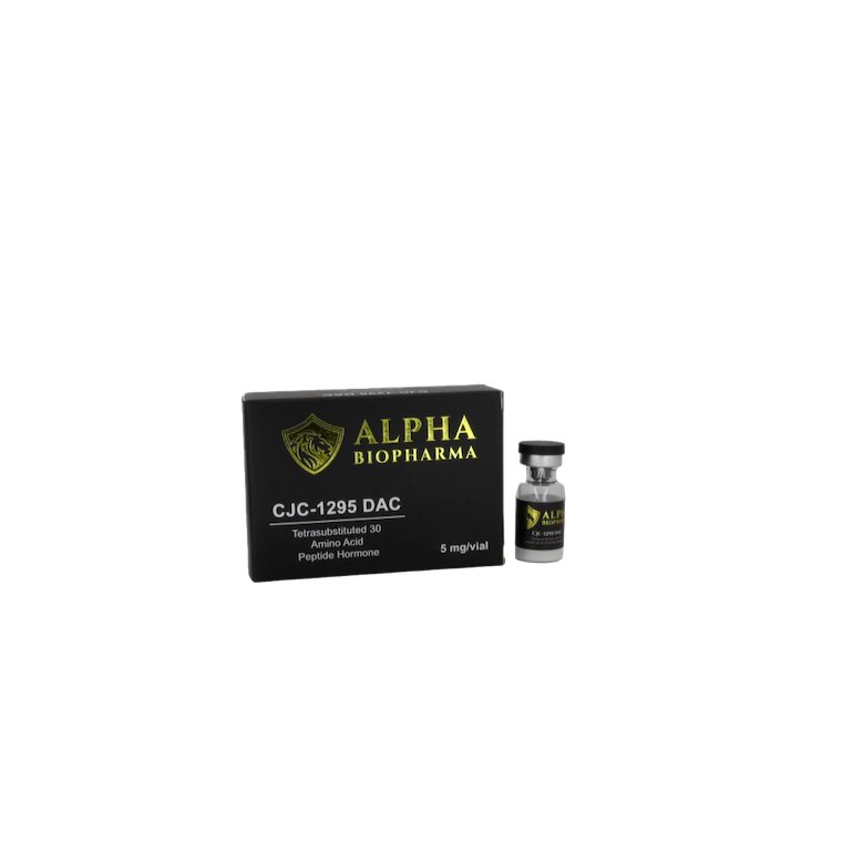 CJC-1295 DAC van Alpha BioPharma doosje en vial voorkant 2