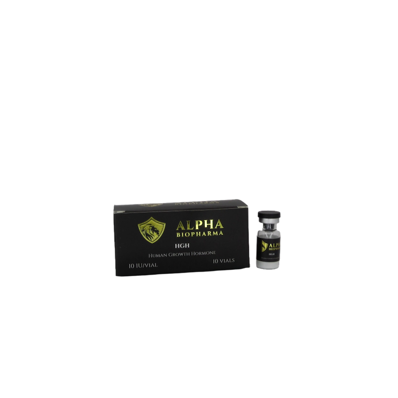 HGH kit verpakking plus vial voorkant links