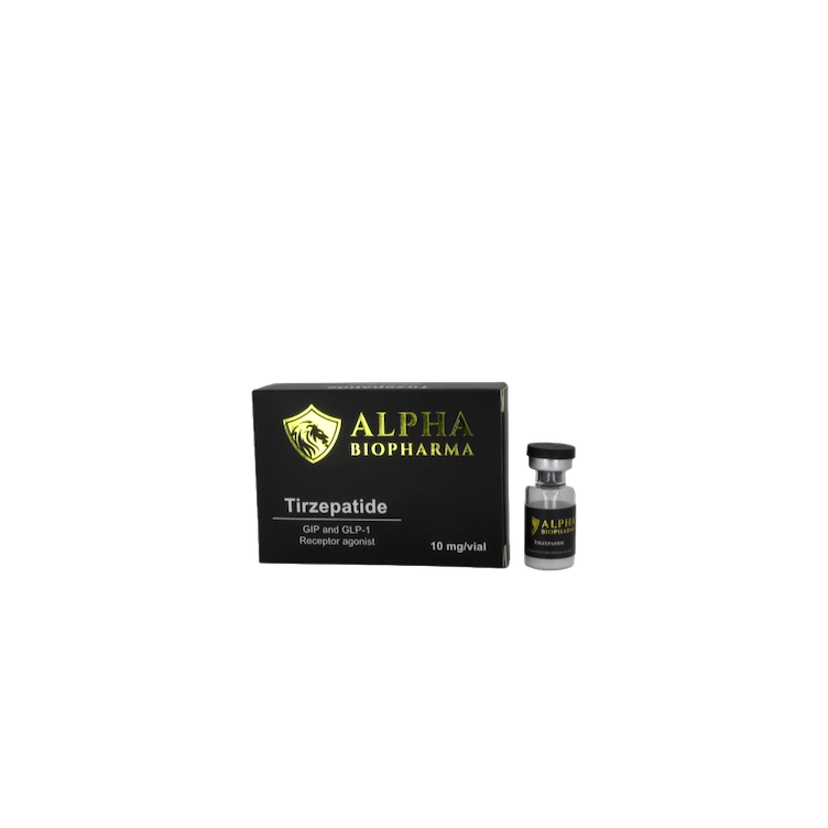 Tirzepatide 10 mg van Alpha BioPharma voorkant