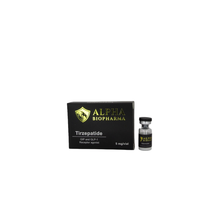 Tirzepatide 5 mg van Alpha BioPharma voorkant