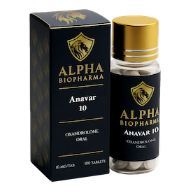 Anavar van Alpha BioPharma voorkant rechts