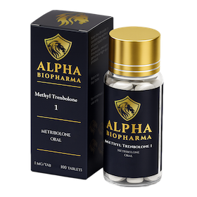 Methyl Trenbolone van Alpha BioPharma linker voorkant