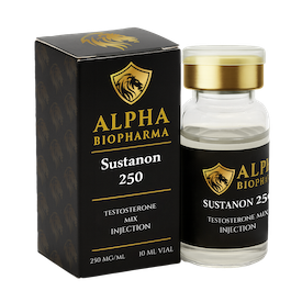 Sustanon van Alpha BioPharma voorkant rechts