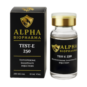 Testosterone Enanthate van Alpha BioPharma voorkant