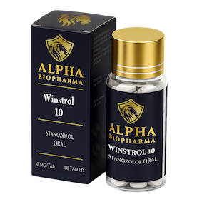 Winstrol van Alpha BioPharma voorkant links