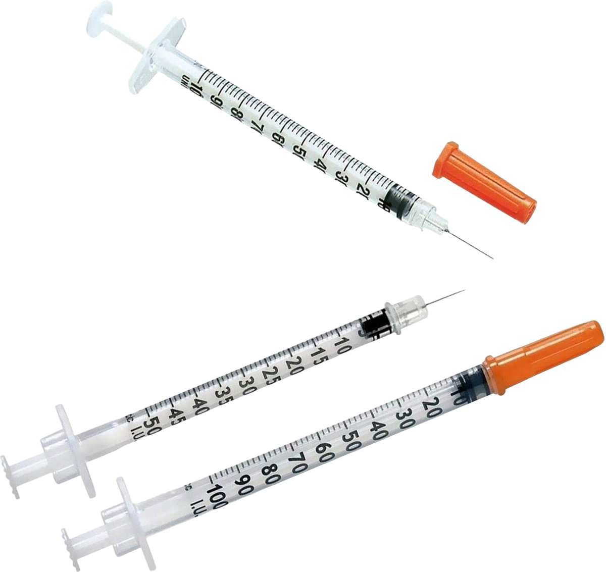 Insulinespuit 1ml + naald 0,33 x 12,7mm