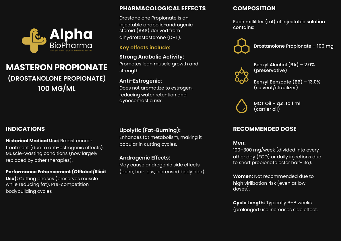 Masteron Propionate - Afbeelding 5