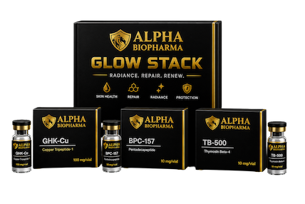 Glow Stack peptides van Alpha BioPharma
