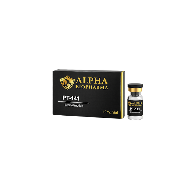 PT-141 10 mg peptide van Alpha BioPharma voorkant