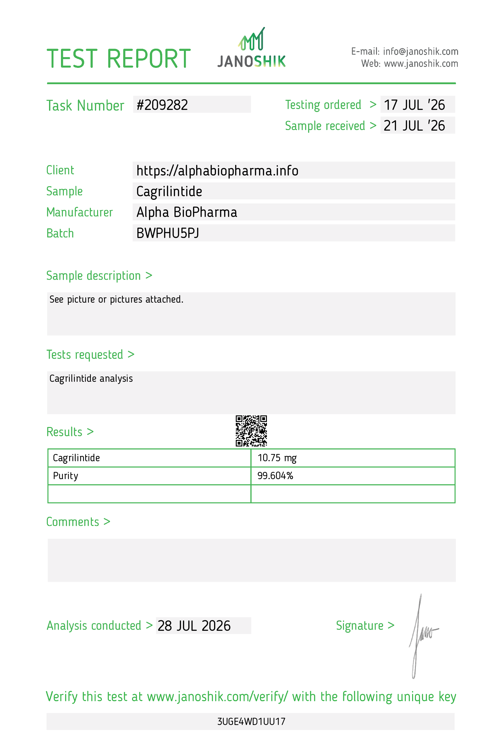 Lab Result