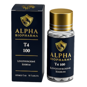 T4 Levothyroxine van Alpha BioPharma voorzijde